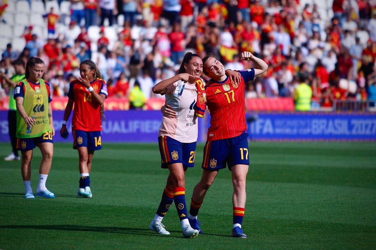 El España-Ucrania en El Arcángel, en imágenes