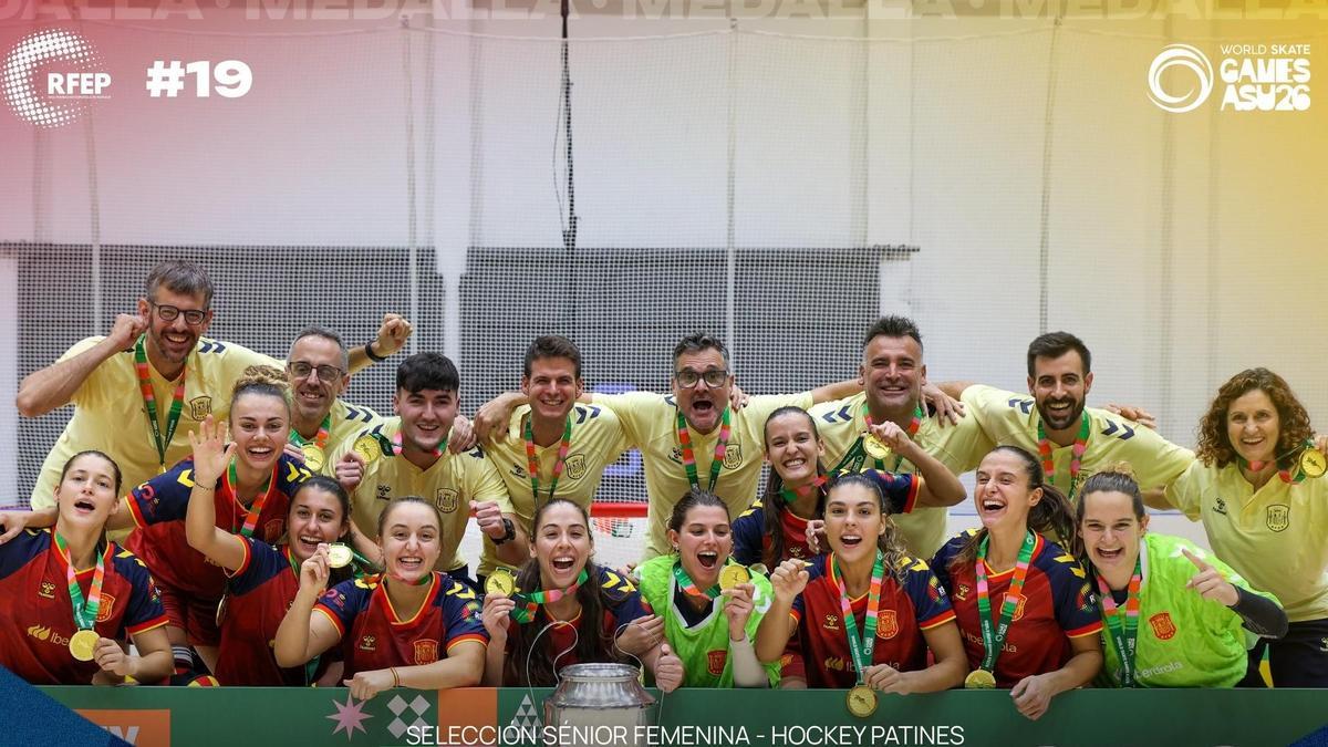 España doblega a Argentina y conquista su noveno Mundial de hockey patines (1-3)
