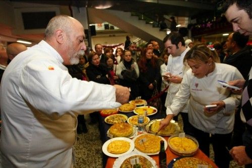 Concurso de tortilla de patatas en Murcia