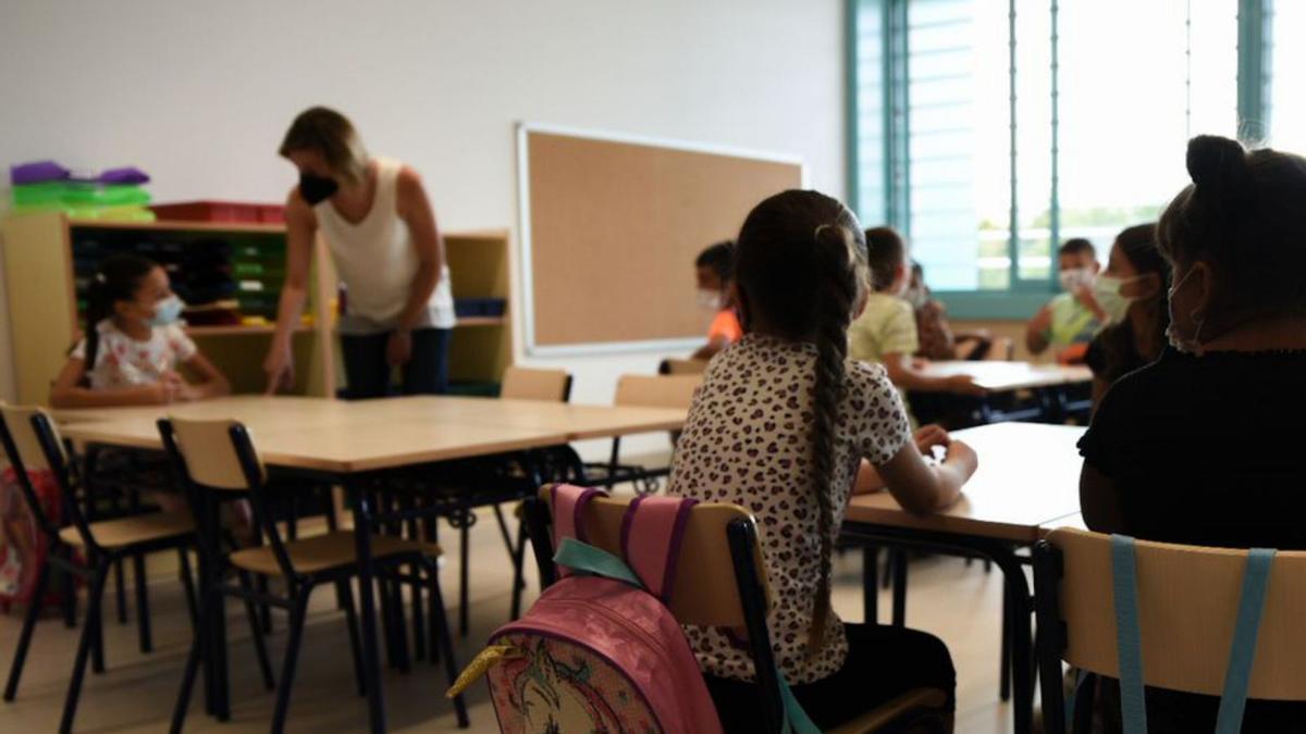 El Govern quiere reducir la tasa de profesores interinos.