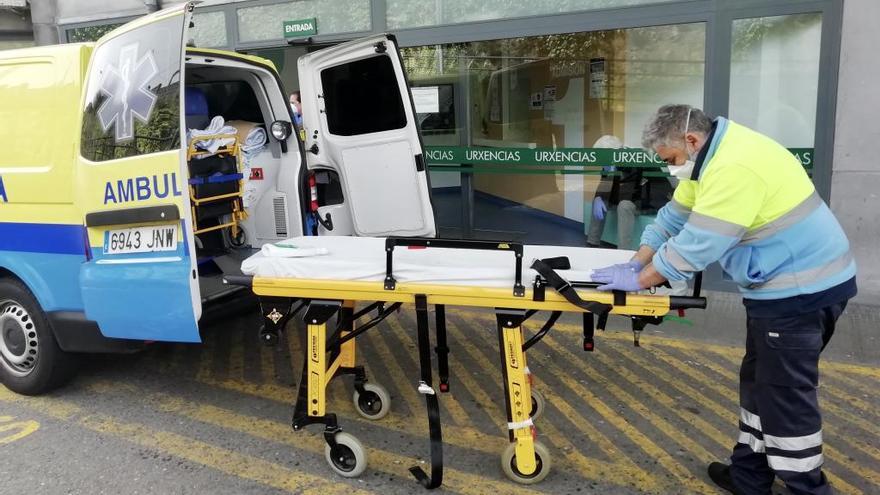 Urgencias del hospital Montecelo de Pontevedra. // Rafa Vázquez