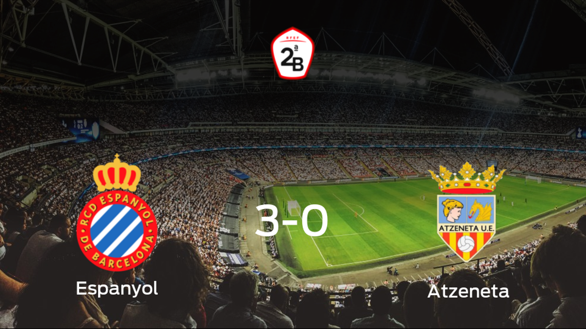 El Espanyol B consigue la victoria ante el Atzeneta con una goleada (3-0)