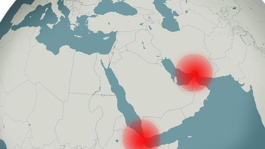 Bab el-Mandeb: así es el otro estrecho clave para el comercio mundial que, como Ormuz, peligra por la guerra en Irán