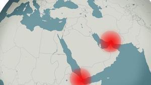 Estrecho de  Bab al Mandeb y de Ormuz