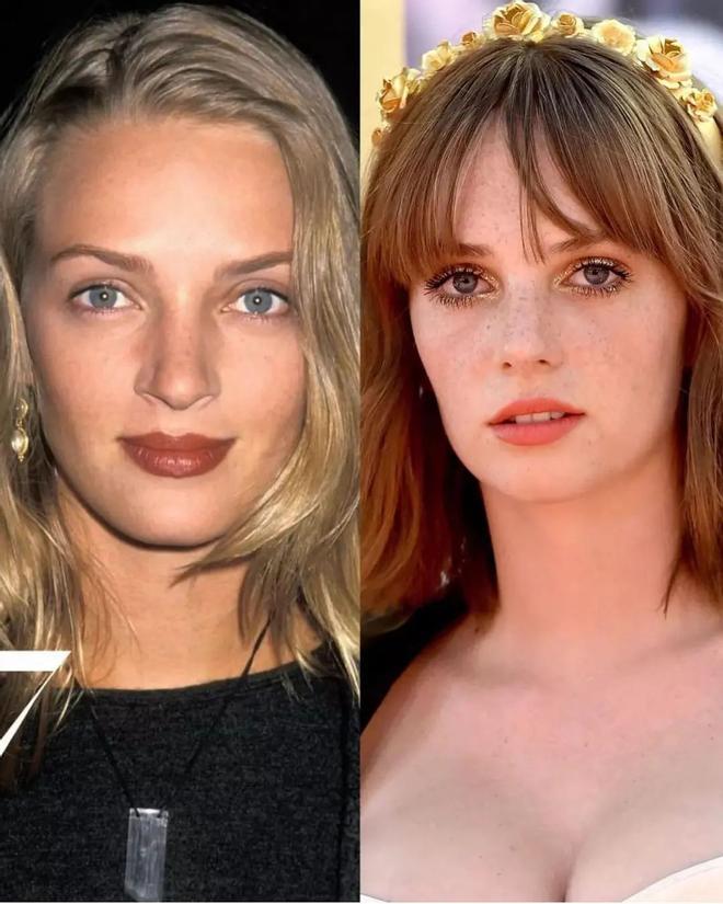 Uma Thurman y Maya Hawke