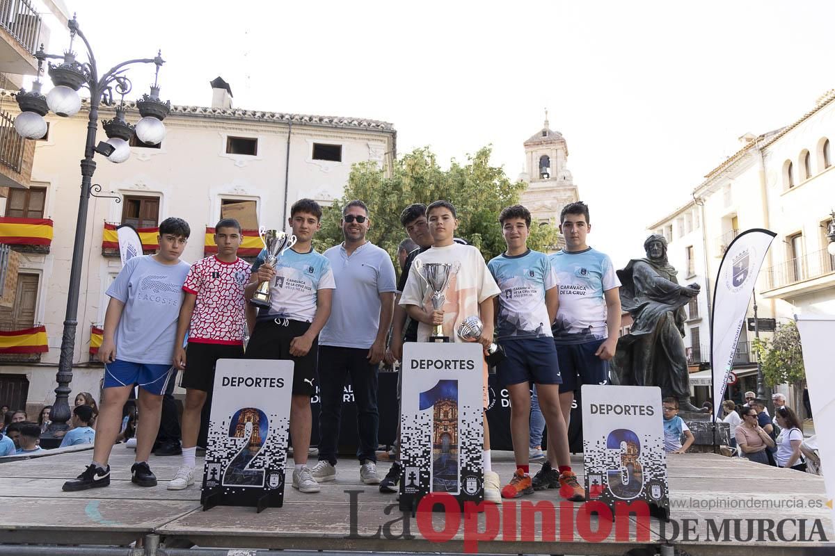 Clausura de las Escuelas Municipales Deportivas de Caravaca