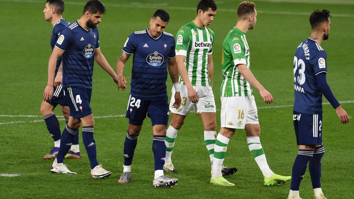 El Real Betis - Celta de Vigo, en imágenes