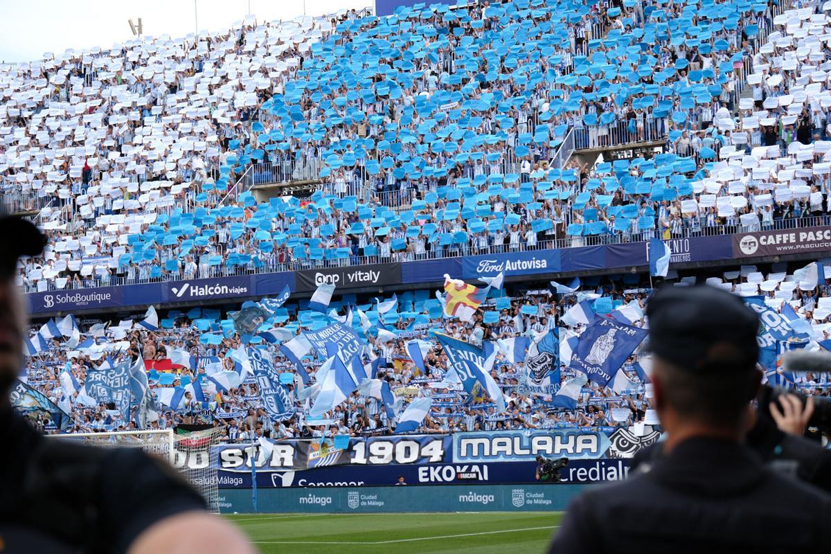 Málaga CF vs Racing de Santander, en imágenes Málaga CF vs Racing de Santander, en imágenes