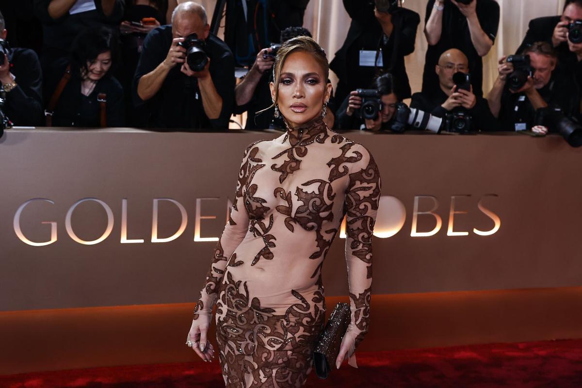 11 January 2026, US, Los Angeles: American singer Jennifer Lopez attends the 83rd Golden Globe Awards at The Beverly Hilton in Beverly Hills. Photo: Corine Solberg/PA Wire/dpa 11/01/2026 ONLY FOR USE IN SPAIN. Corine Solberg/PA Wire/dpa;entertainment;celebrity;arts;culture;televison;theatre;radio;music;fashion;cinema;83rd Golden Globe Awards;