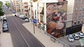 Zamora presume de nuevo mural en la ciudad