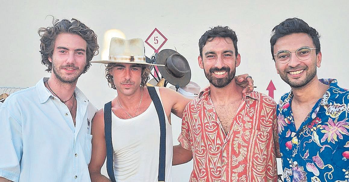 Luis Antich, David Dalí, Simón Moreno y Adi S.