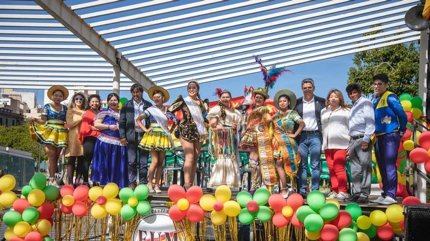 Palma celebra su gran festival de danzas folklóricas bolivianas