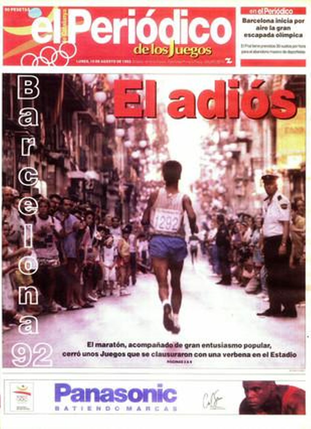 10 d’agost de 1992.