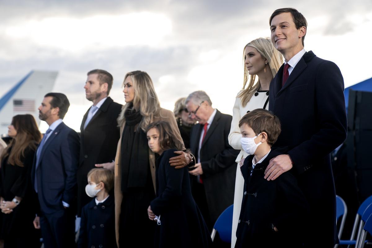 La familia Trump.