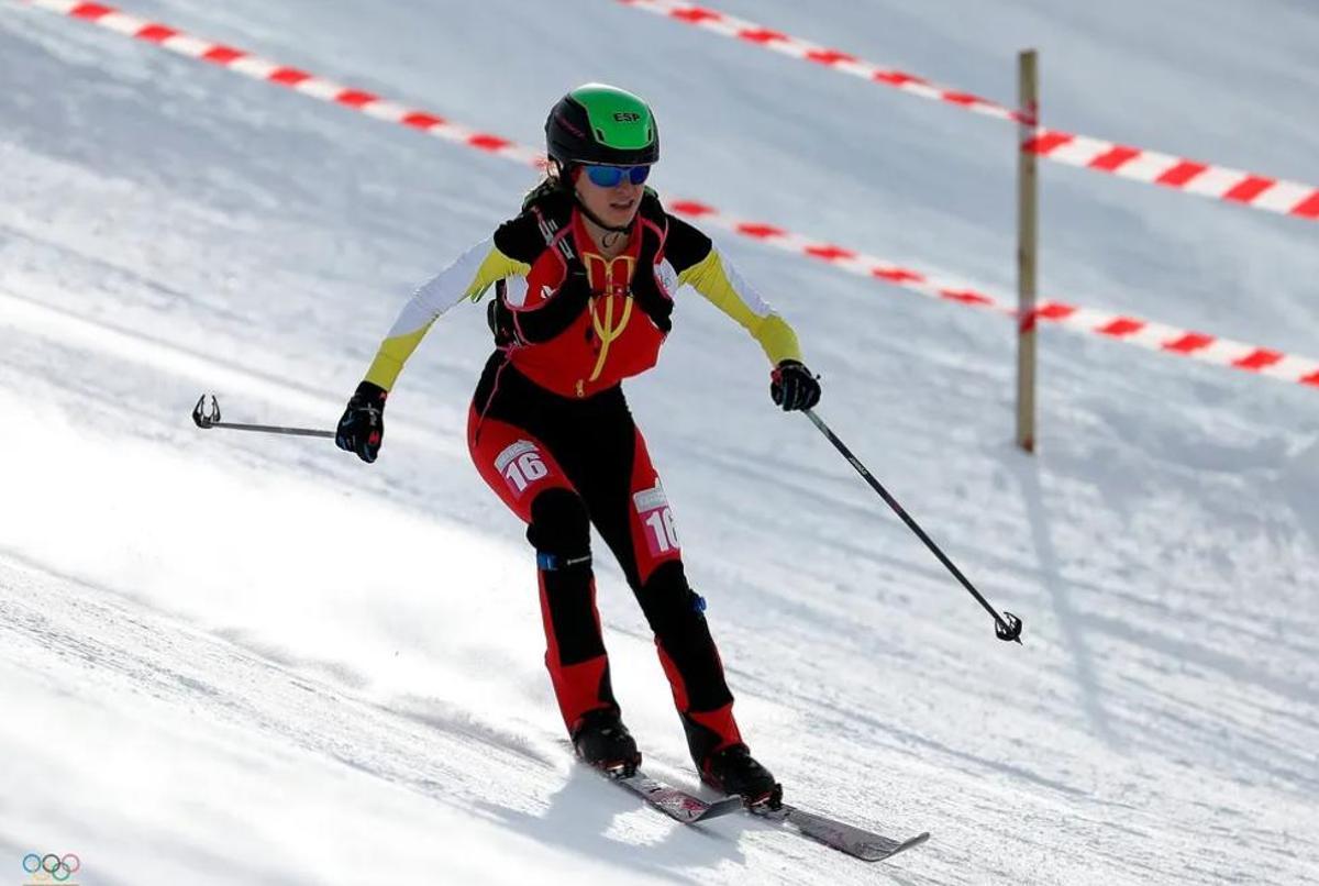 Maria Costa en los Juegos de la Juventud en Lausane 2020.