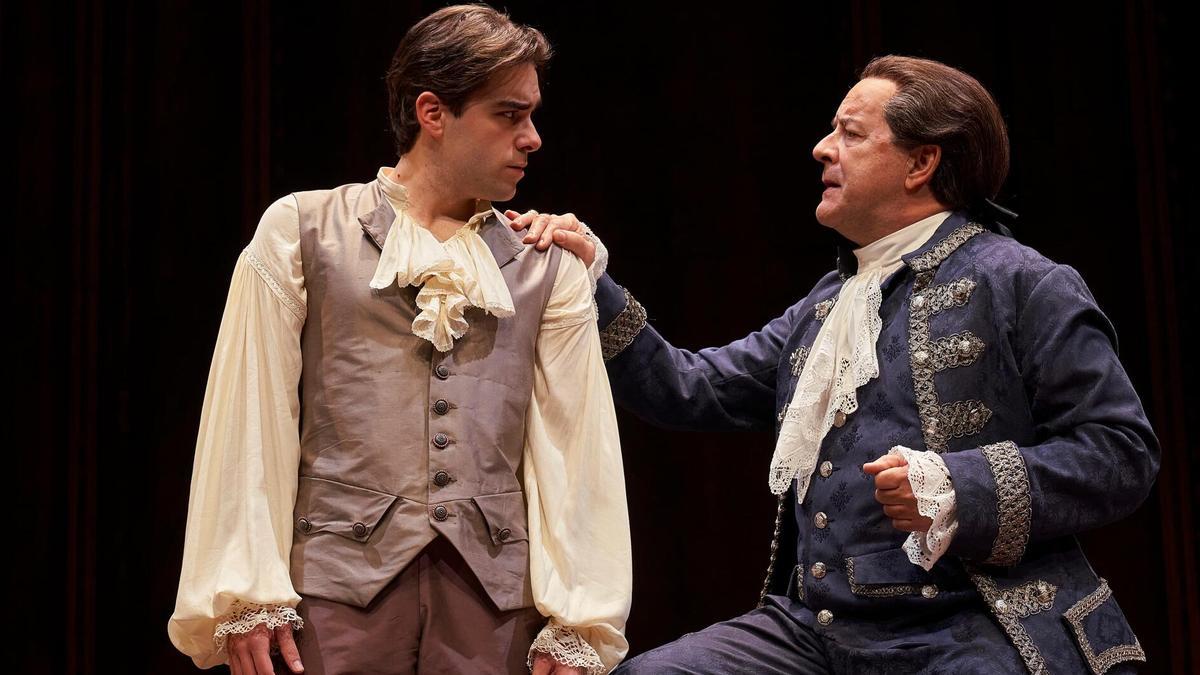 Un momento de la obra 'La corona d'espines' en el TNC.