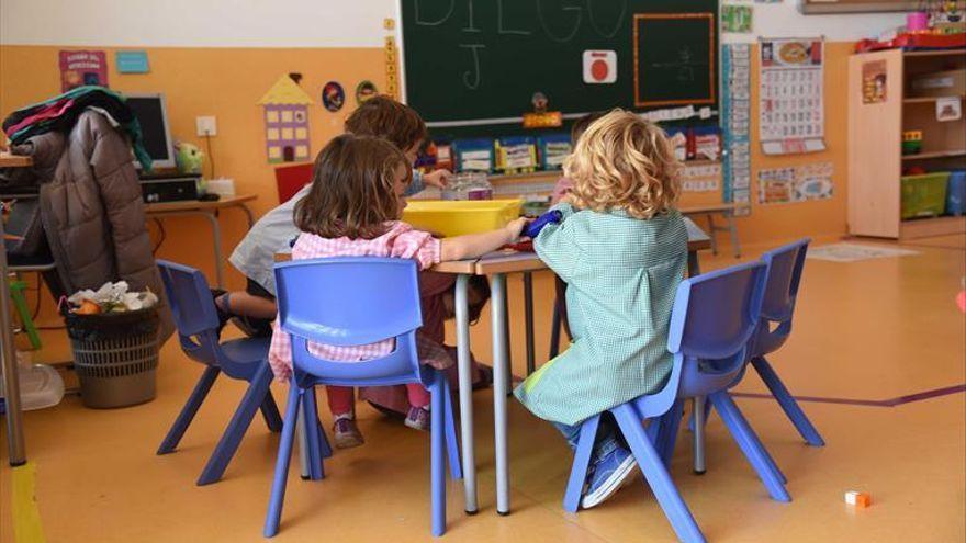 El 42% de las familias ya ha solicitado plaza para escolarizar a los niños de 3 años en Aragón