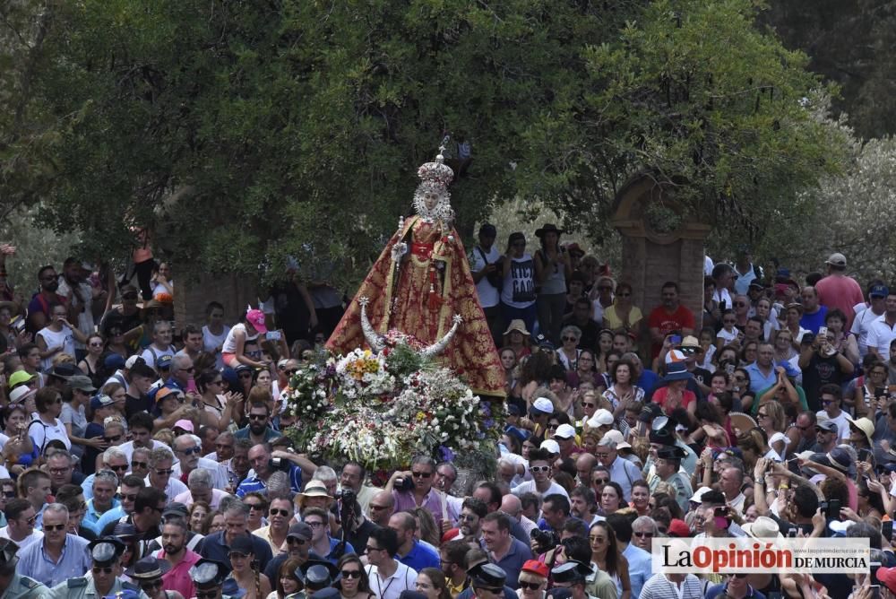 Romería de la Virgen de la Fuensanta: Llegada al S