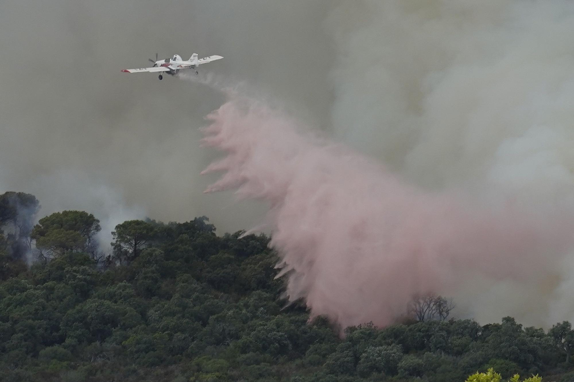 Les imatges de l'incendi de Castell d'Aro