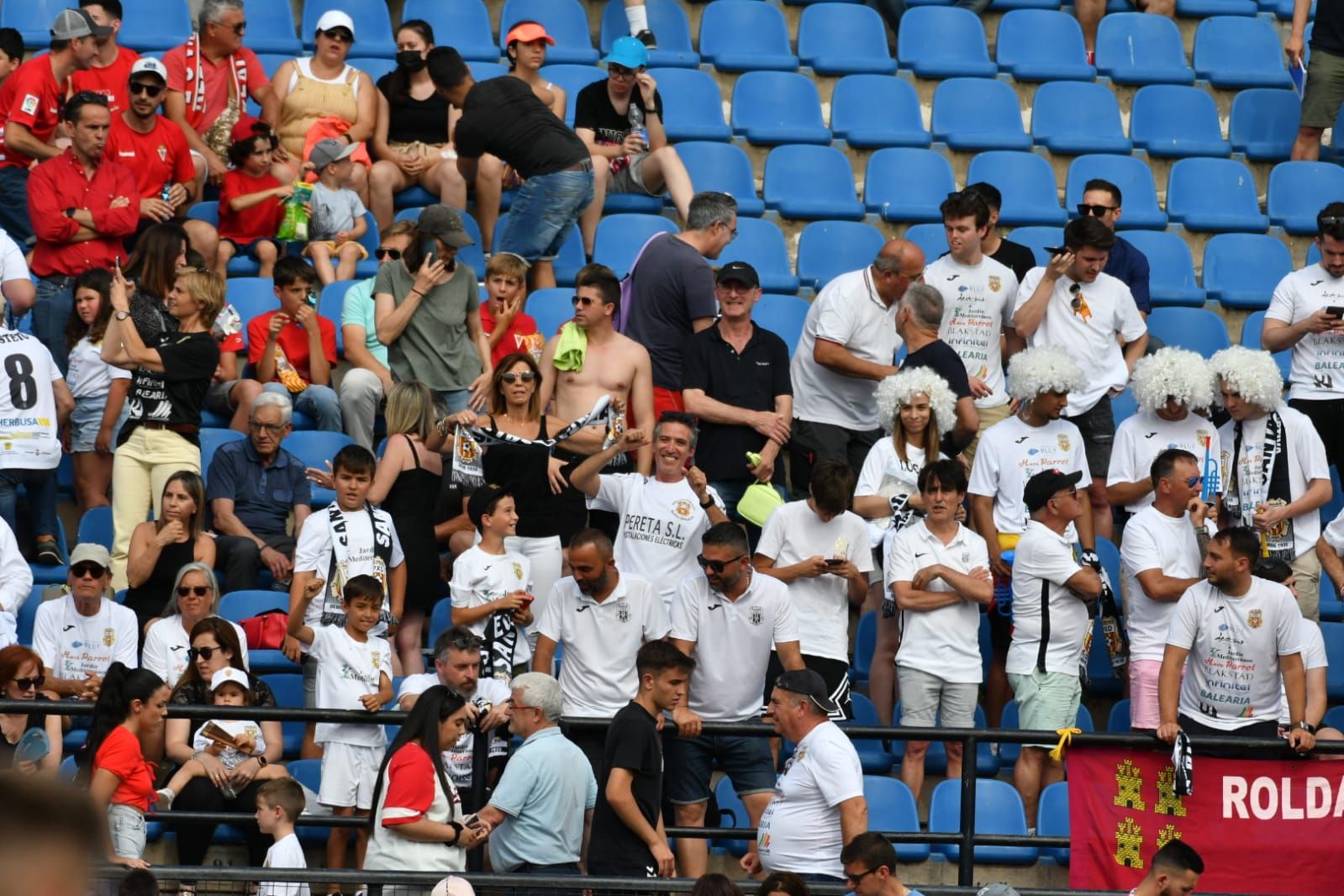 Las imágenes de la final del 'play off' de ascenso a Primera RFEF entre la Peña Deportiva y el Real Murcia