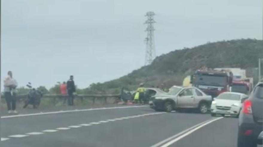 Accidente en Icod de los Vinos