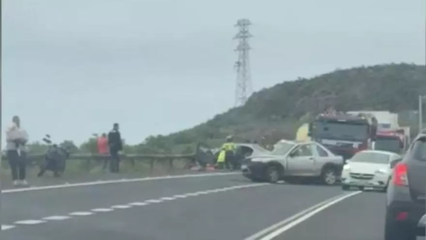 Accidente en Icod de los Vinos