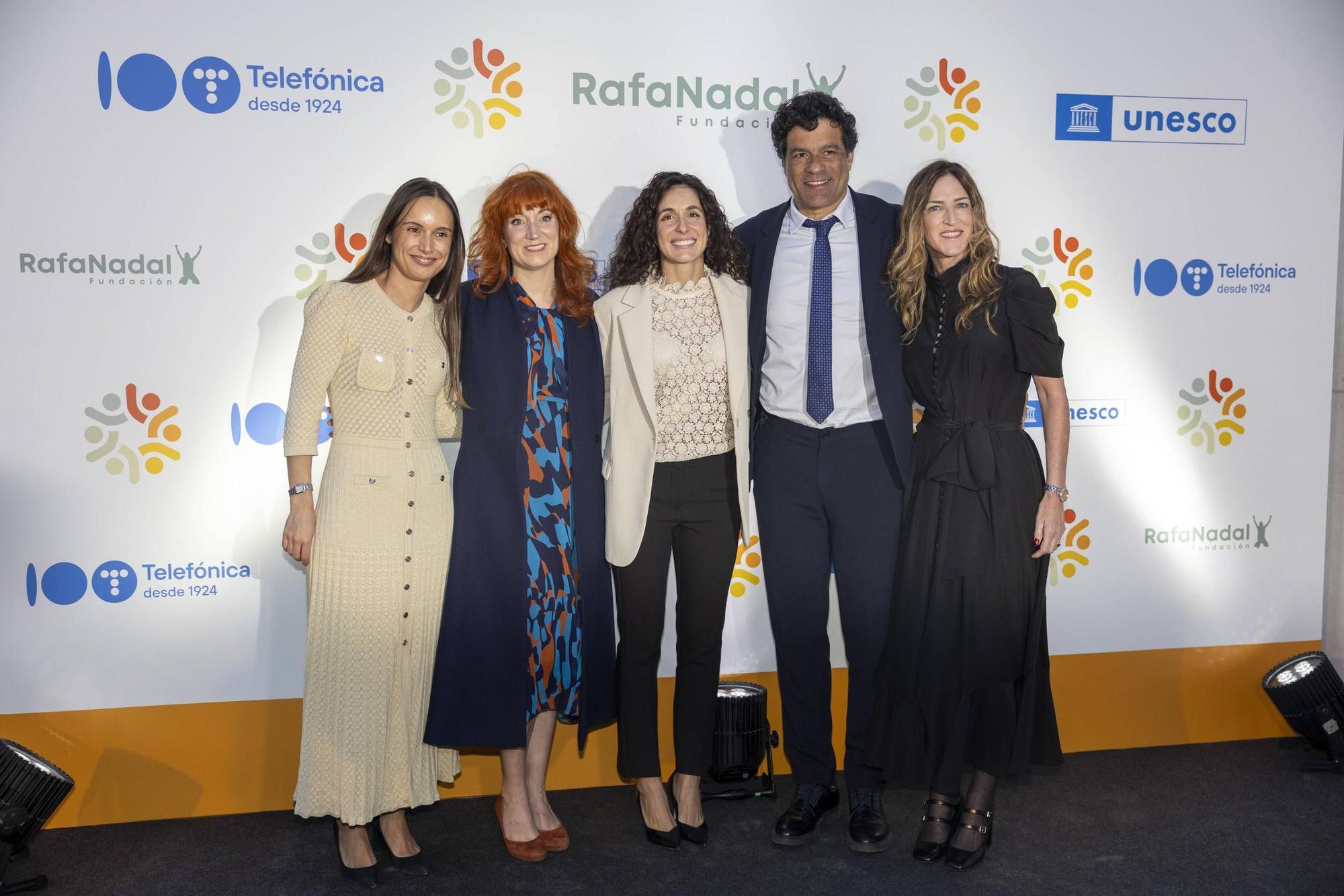 Las fotos de la reaparición de Mery Perelló en Mallorca, en la entrega de premios de la Fundación Rafa Nadal