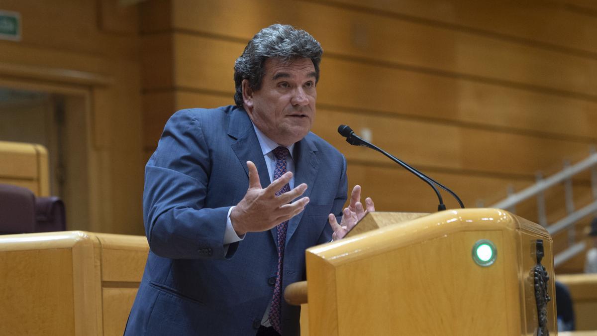 El ministro de Inclusión, Seguridad Social y Migraciones, José Luis Escrivá