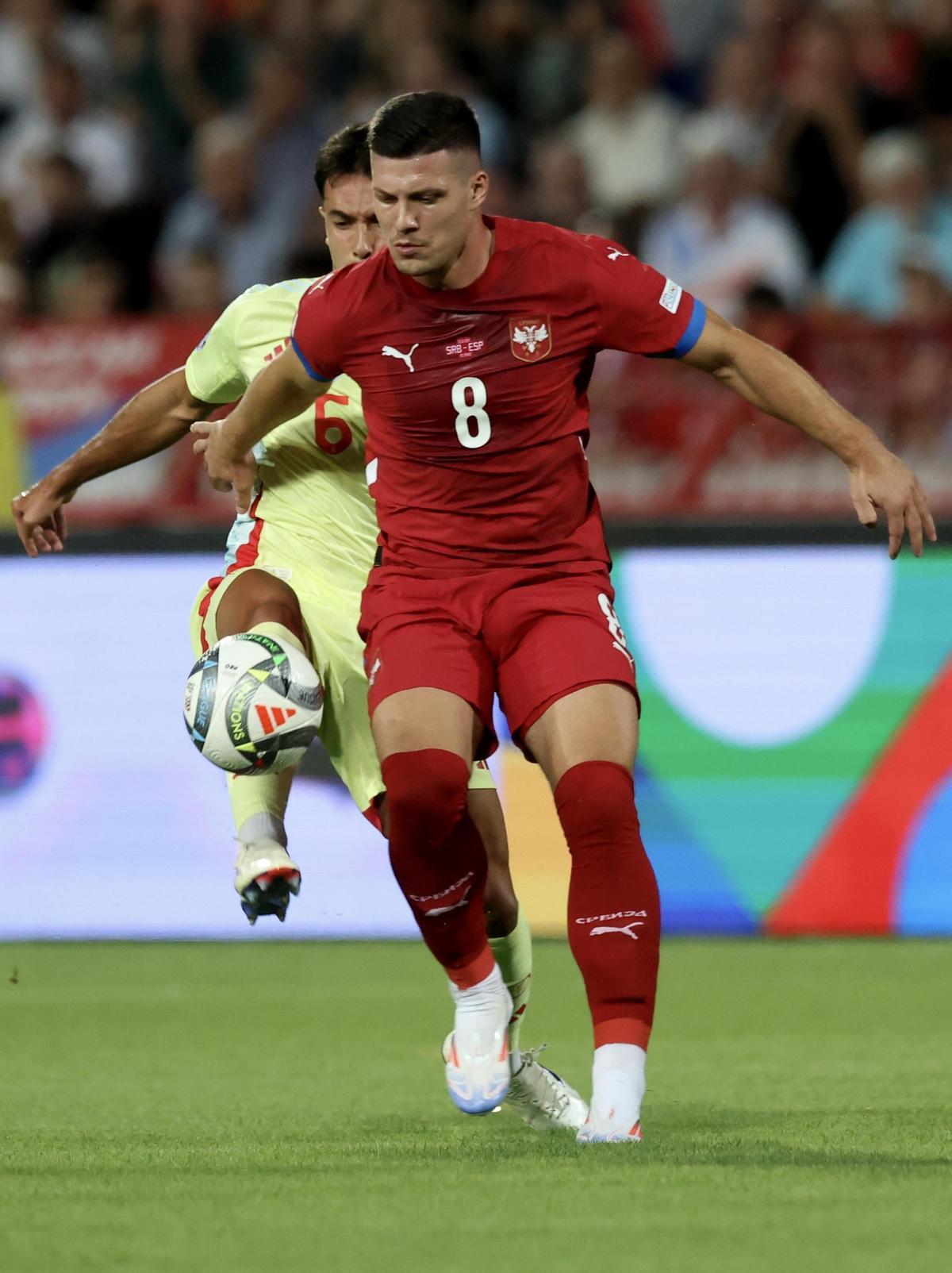 Nations League: Serbia - España, en imágenes.