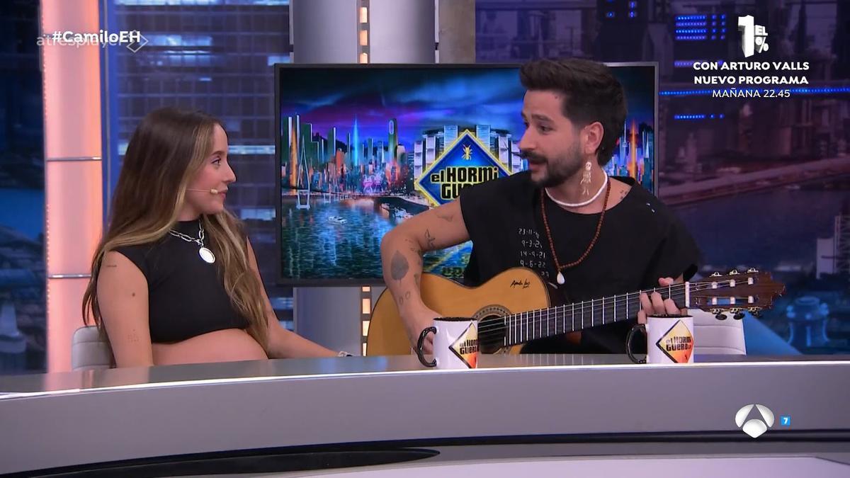 Evaluna y Camilo, en 'El Hormiguero'