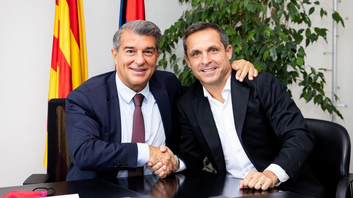 El Barça anuncia el fitxatge de Sergi Barjuan per al filial El Barça anuncia el fitxatge de Sergi Barjuan per al filial