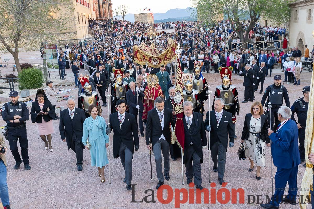 Procesión de subida a la Basílica en las Fiestas de Caravaca