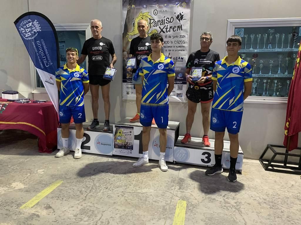Entrega de premios del Cross Paraíso Xtreme