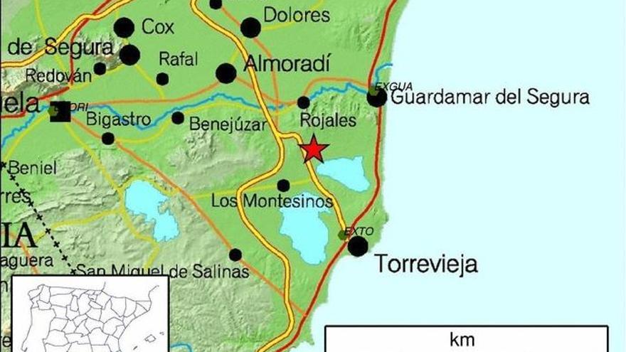 Un terremoto de magnitud 3,2 &quot;despierta&quot; a la Vega Baja