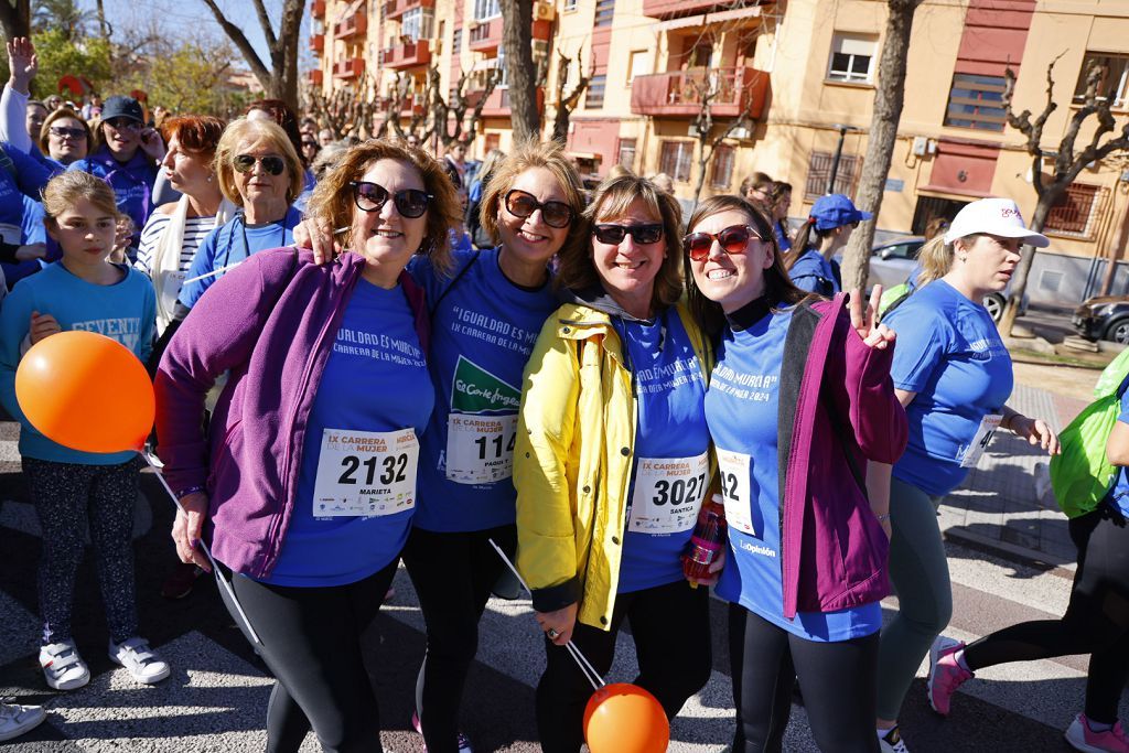 Imágenes del recorrido de la Carrera de la Mujer: avenida Pío Baroja y puente del Reina Sofía (II)