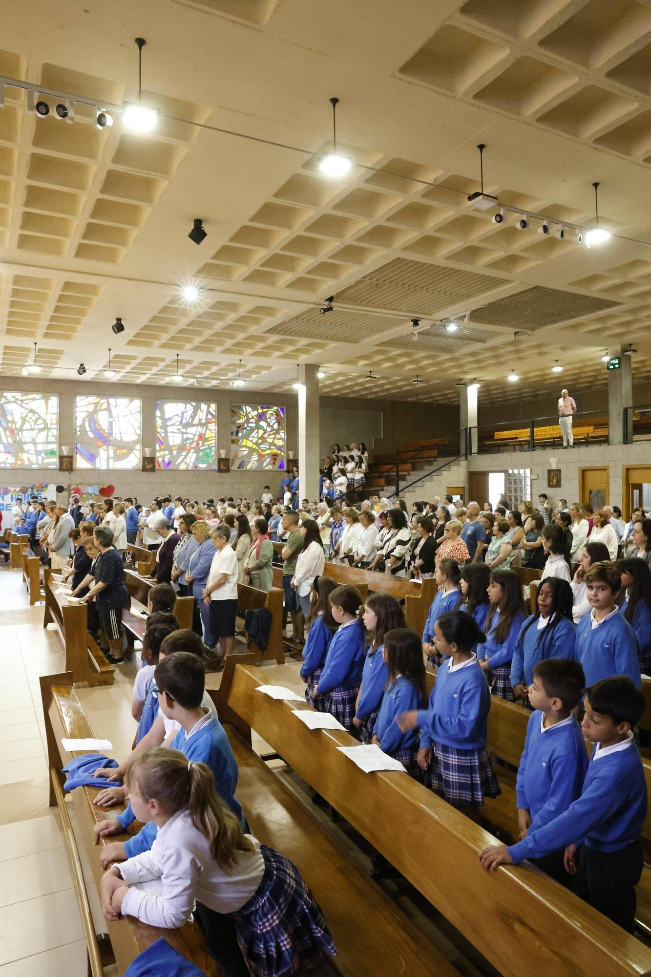 Así fue la celebración de los 60 años del colegio La Milagrosa de Gijón (en imágenes)