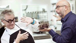 Christian Escribà y Pep Torres, con The miscake, la tarta para celebrar dramas y errores.