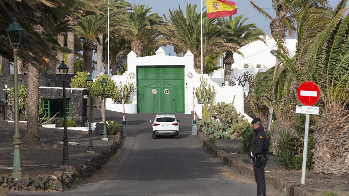 Exterior de la residencia de La Mareta, en Lanzarote.