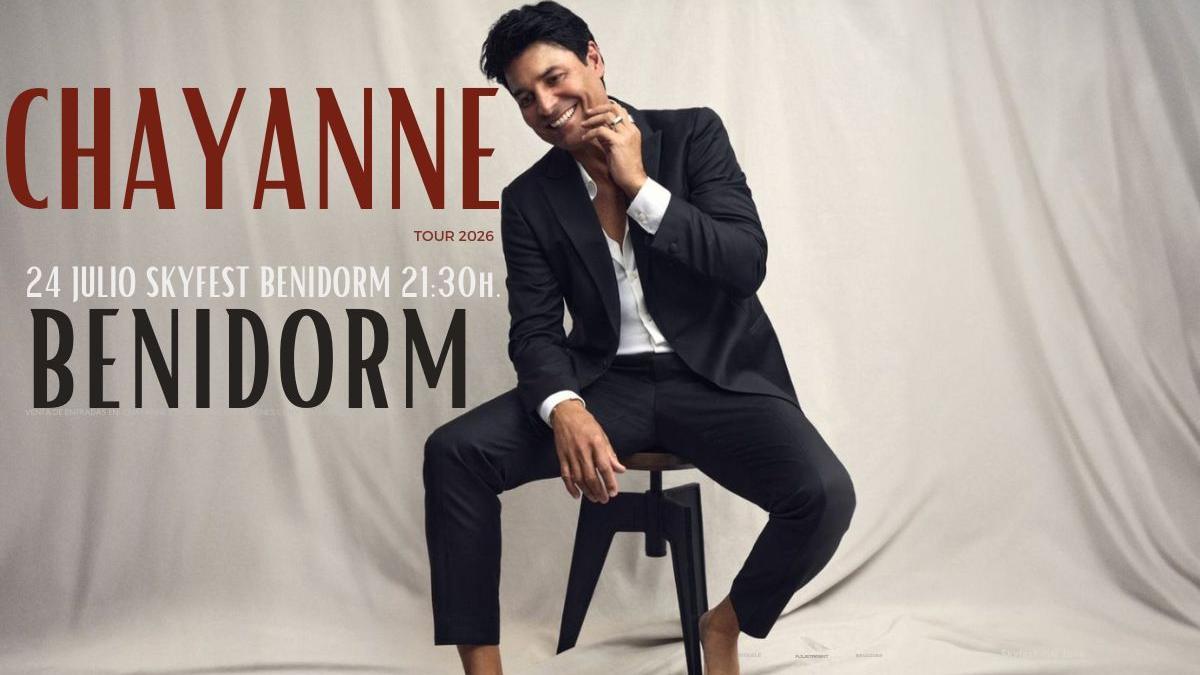 Chayanne actúa en Benidorm como parte de su gira "Bailemos otra vez"