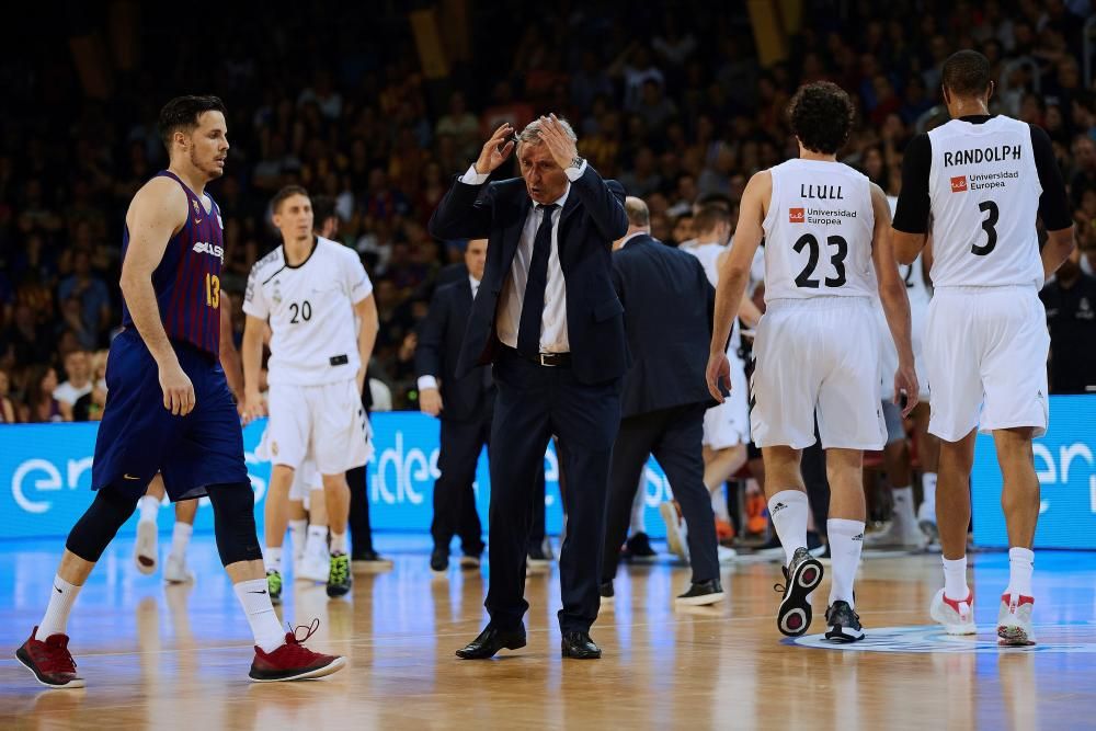 El Real Madrid, campeón de la ACB tras ganar el cuarto partido al Barcelona