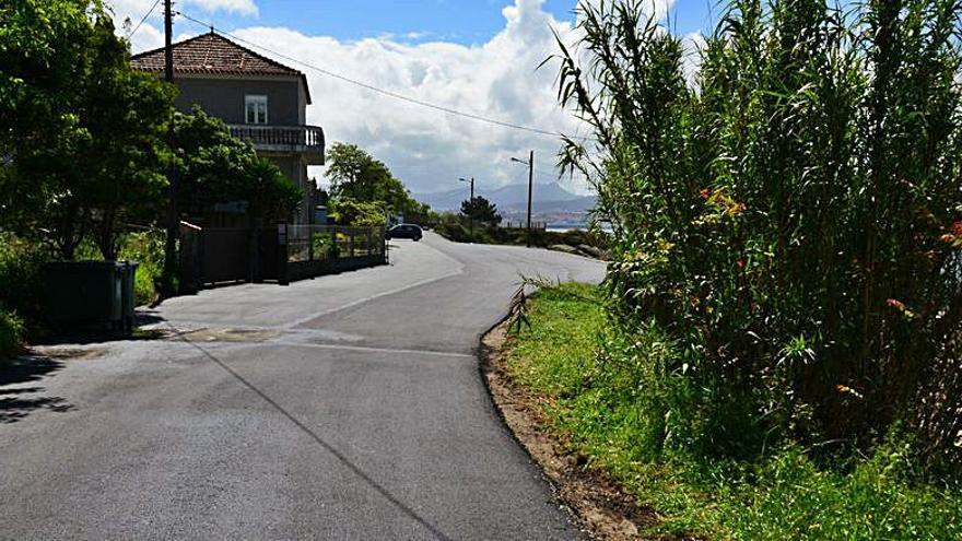 Tramos del Camiño da Garita donde ya se está actuando.   | // G.NÚÑEZ