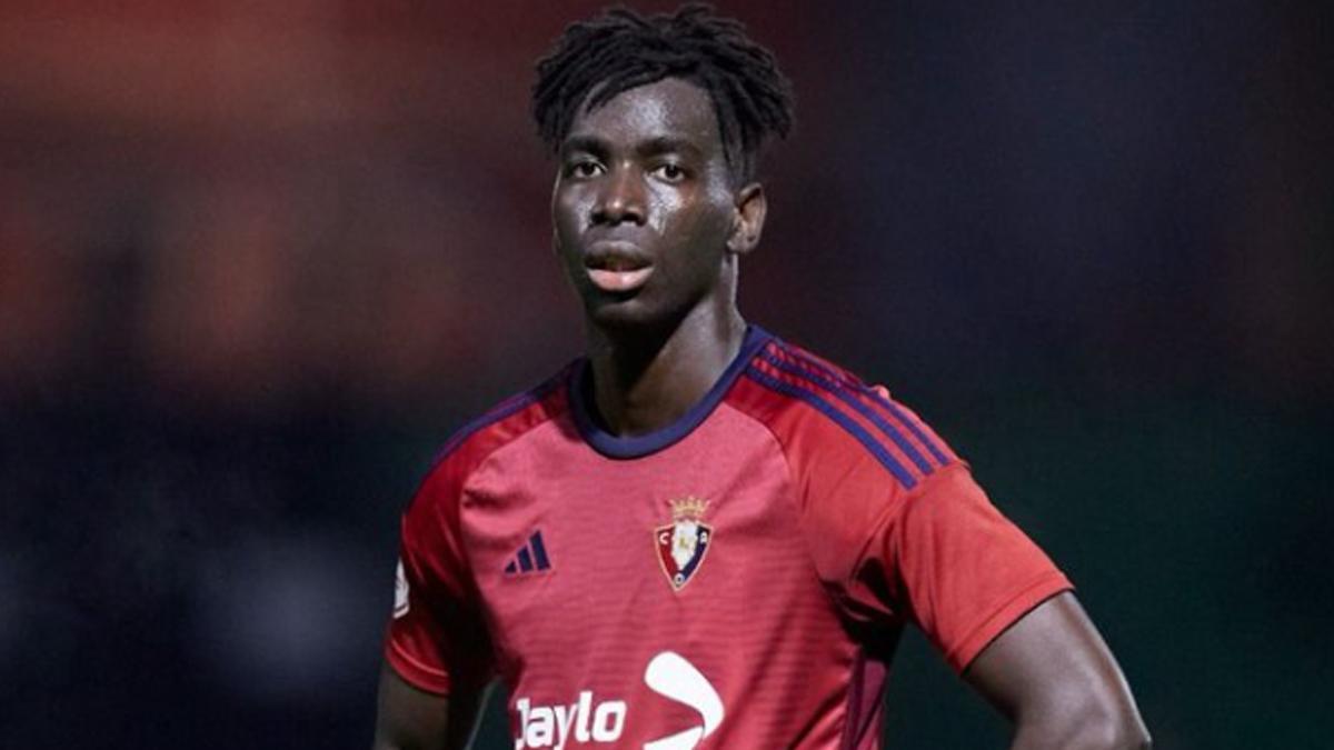 Adama Boiro, canterano de Osasuna