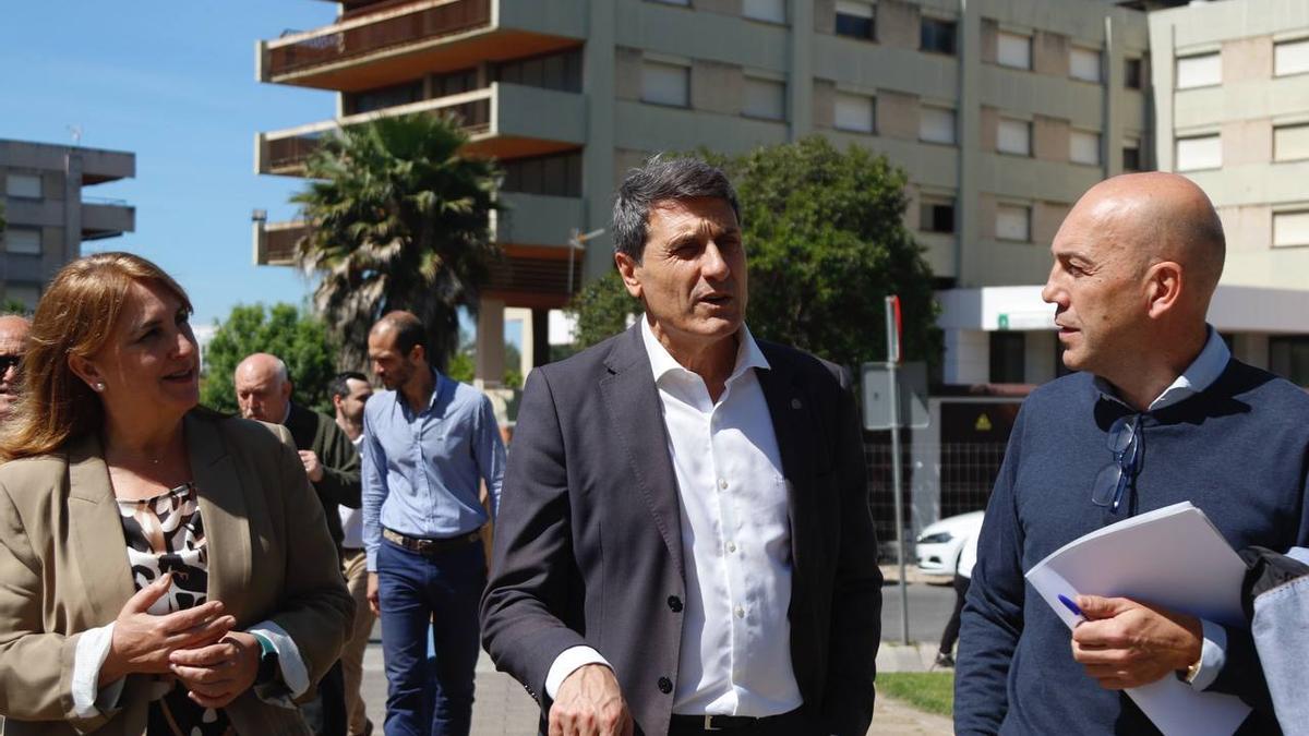 El delegado del Gobierno de España en Andalucía, Pedro Fernández en El Figueroa