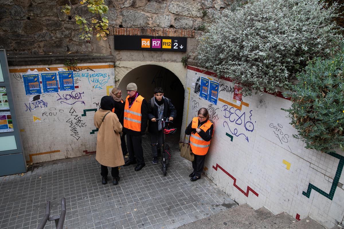 Choque de trenes en la estación de Montcada i Reixac-Manresa