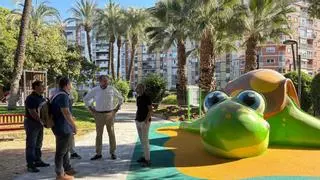 Una tortuga gigante ‘aterriza’ en la Plaza Circular de Murcia: así será el nuevo espacio infantil del centro