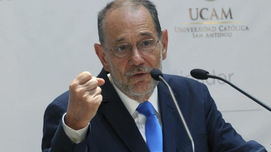 Javier Solana, en el Foro Nueva Murcia