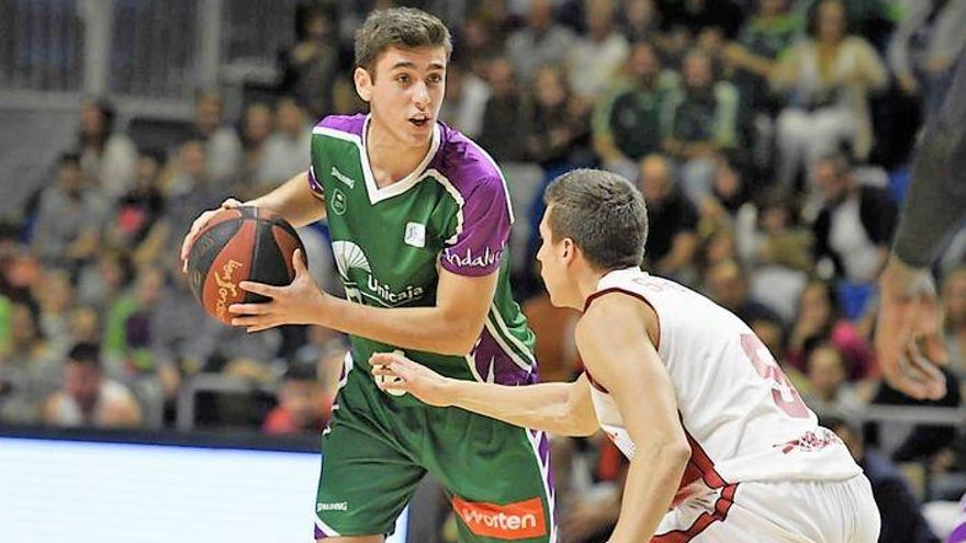 Pablo Sánchez, con Unicaja.