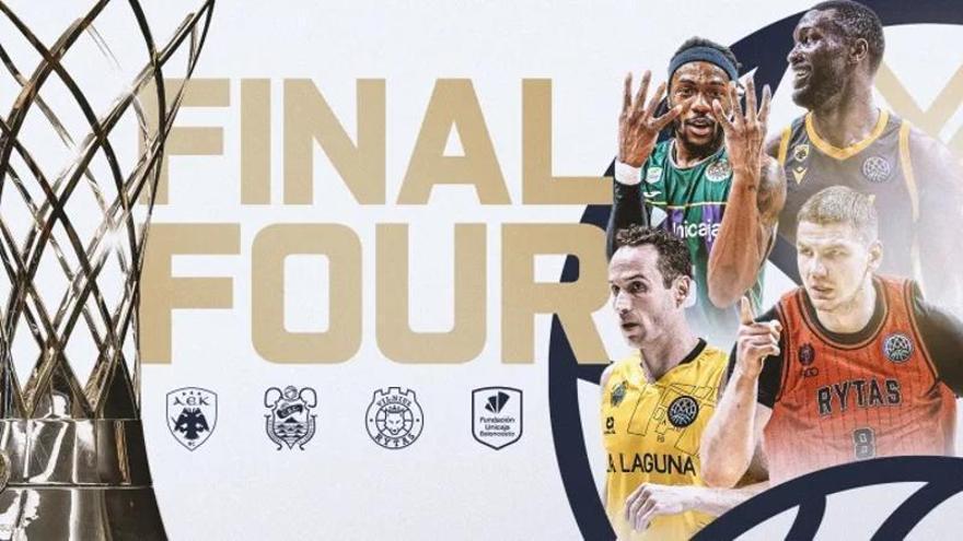 Todo lo que hay que saber de la Final Four de la BCL 2026: Fechas, horarios, partidos, equipos, pabellón