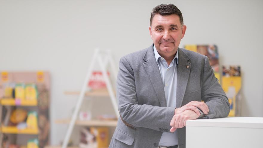Pablo Bazco, director general de Dr Schär, patrocinador del Balonmano Colores Zaragoza
