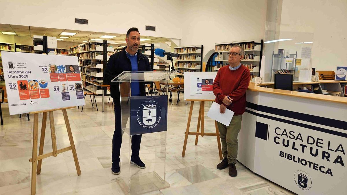 Presentación de la programación por el 'Día del Libro' en Caravaca